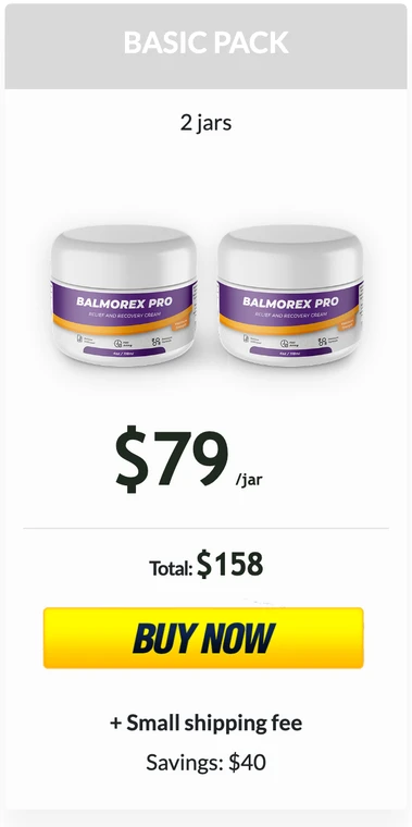 Balmorex Pro 2 jars